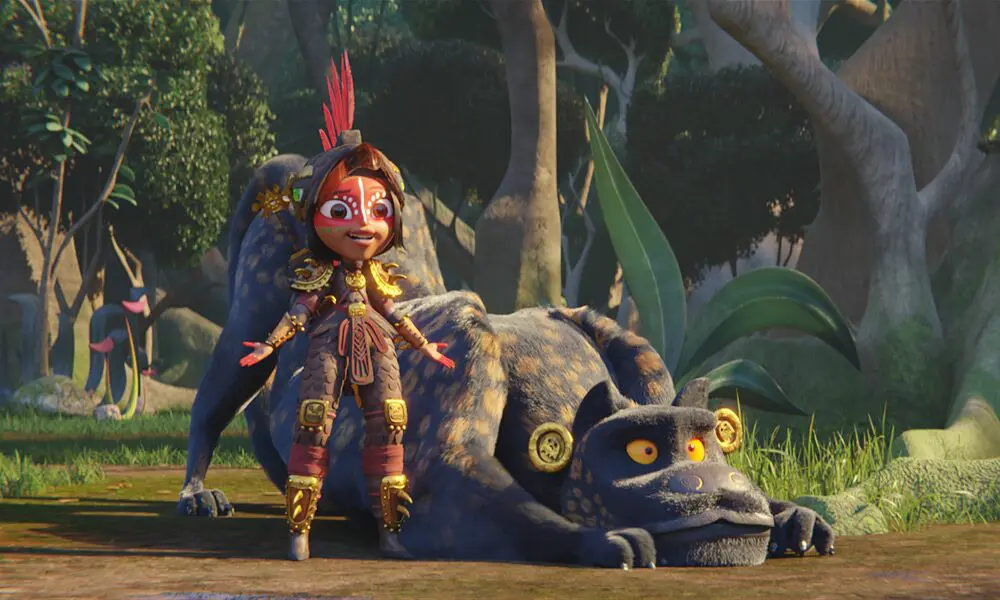 maya e as três minisséries animadas da netflix princesa maya