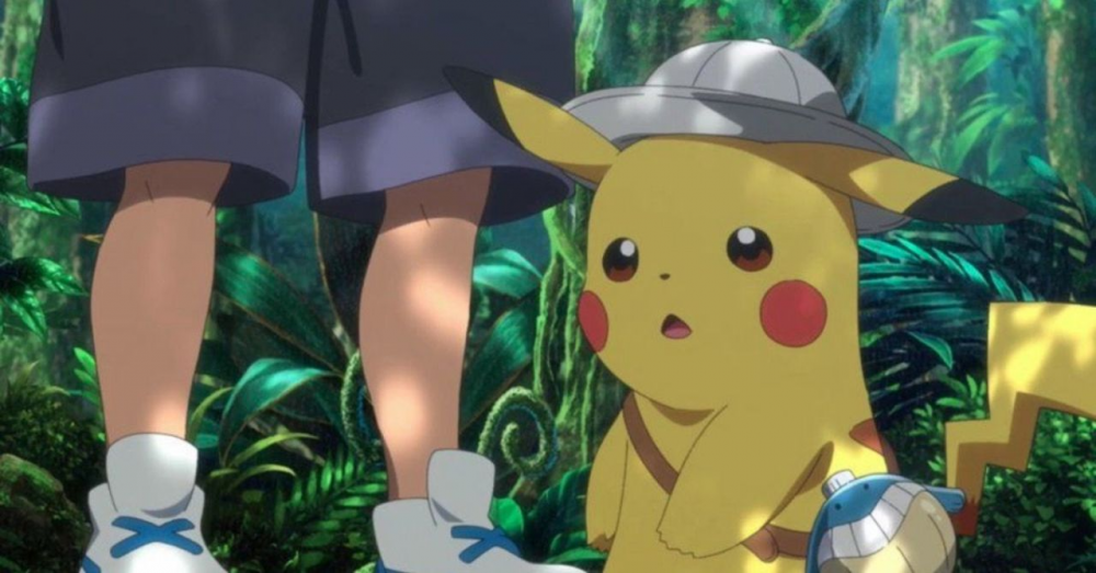 Pokémon os segredos do filme da selva netflix explorer pikachu