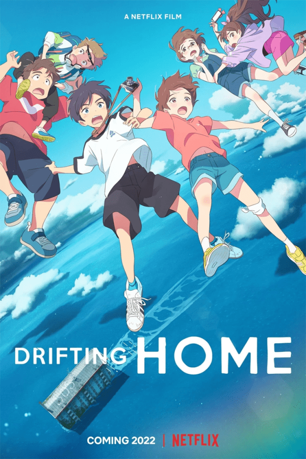 Drifting Home Netflix Anime Movie Poster