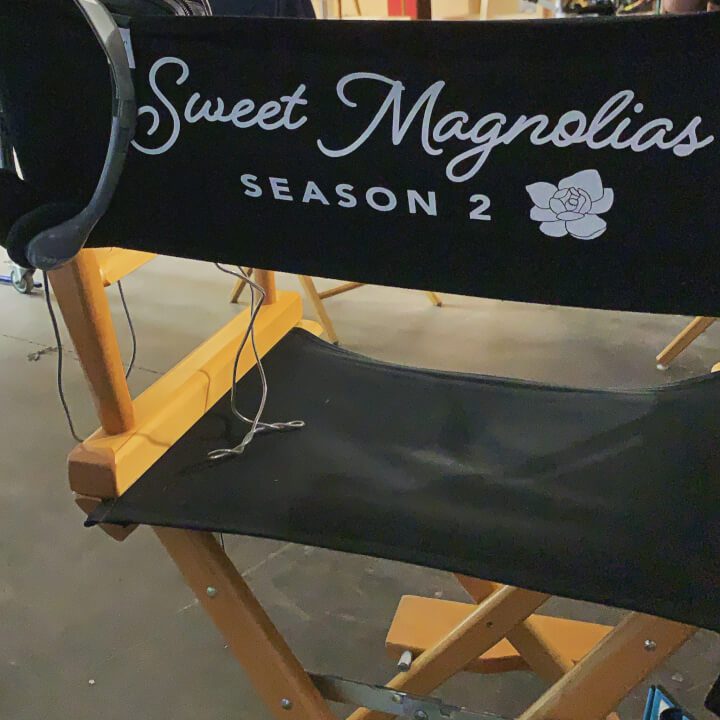 cadeira de cinema da 2ª temporada de magnólias doces