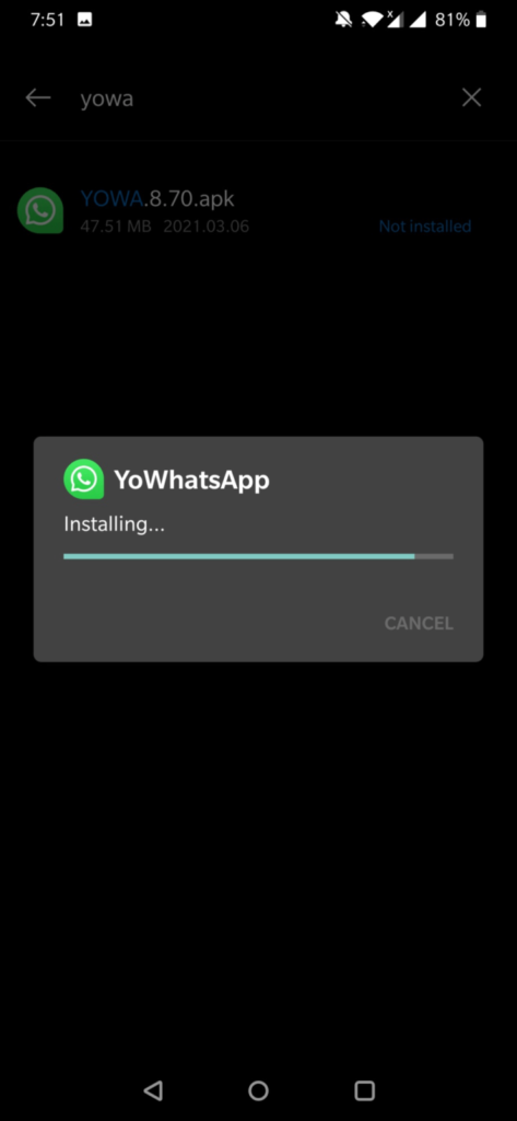 Baixar YOWhatsApp Apk 9.29