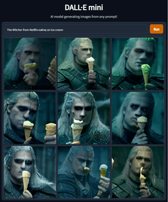 o bruxo comendo um sorvete netflix