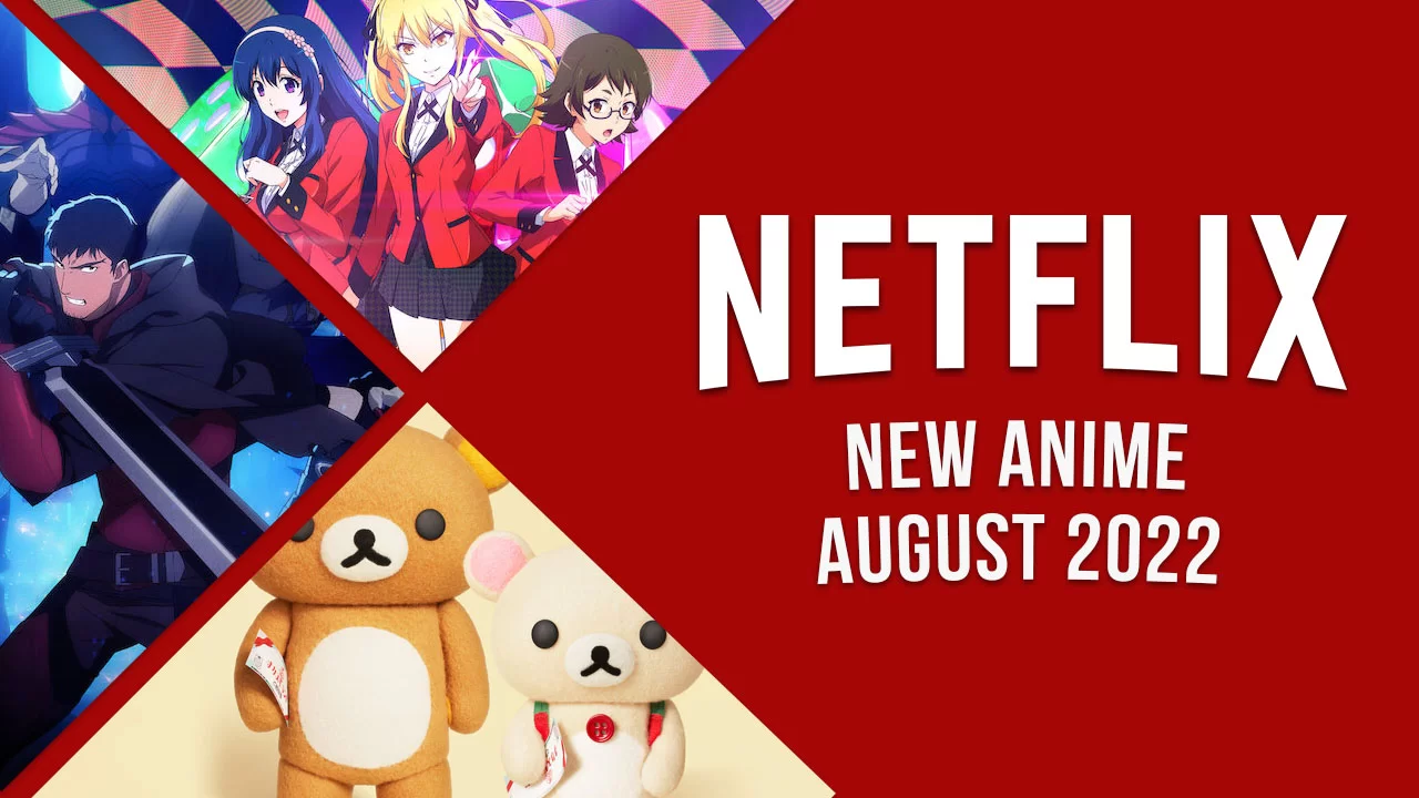 novo anime na netflix em agosto de 2022