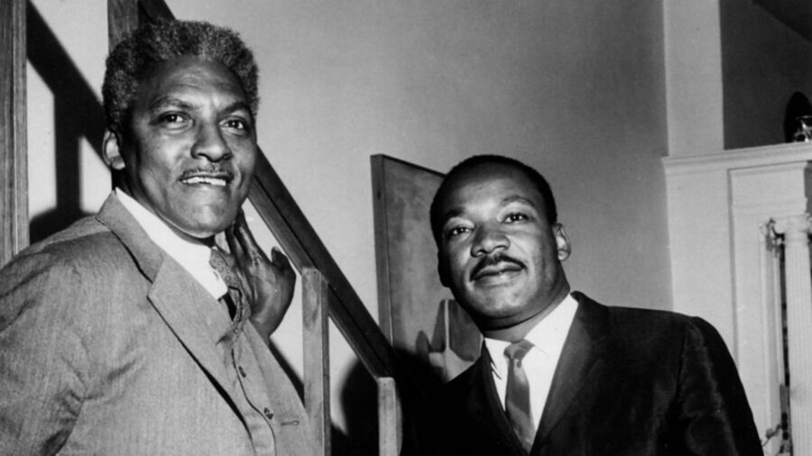 Martin Luther King Jr. e Bayard Rustin