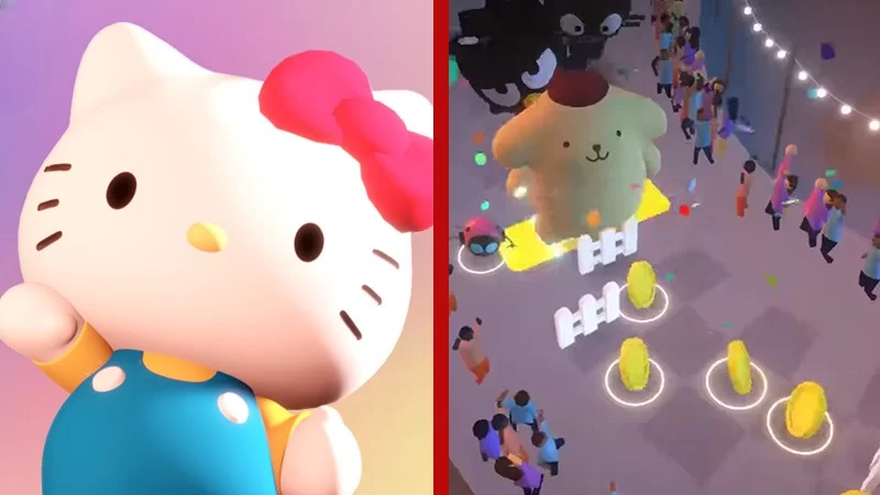 Hello Kitty Happiness Parade Netflix Games clean up