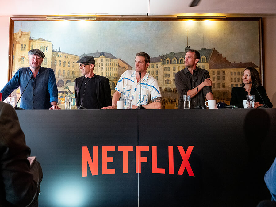 Conferência de imprensa de 'Harry Hole' da Netflix em Oslo, Noruega