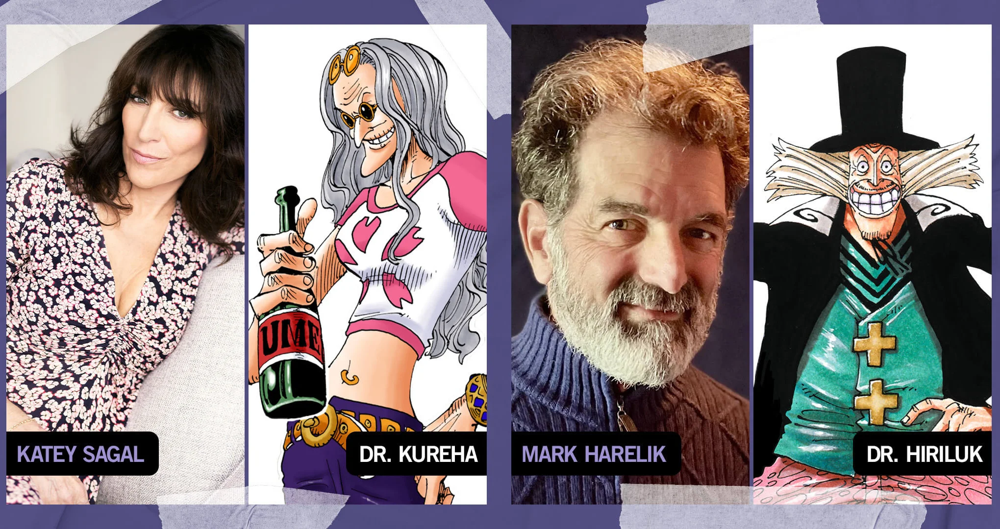 A segunda temporada de One Piece encontra seu Dr. Kureha e Dr. Hiriluk