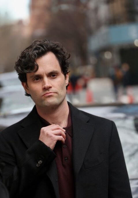 Penn Badgley em Nova York filmando você na 5ª temporada