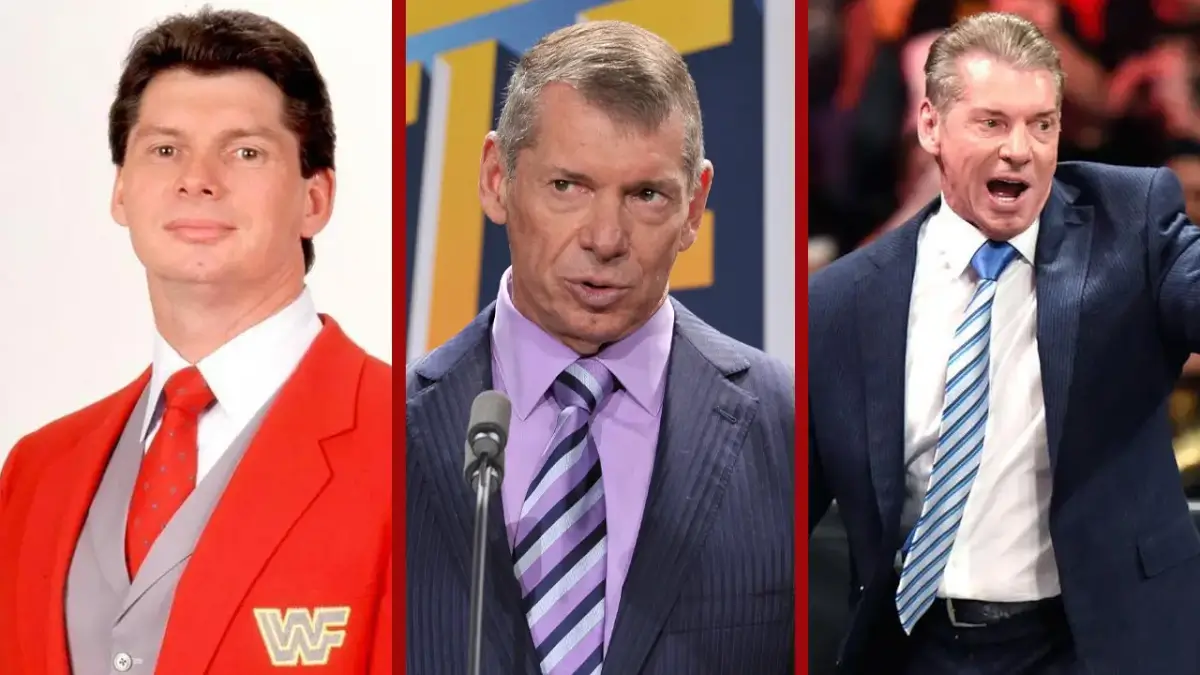 Vince ao longo dos anos, o documentário de Vince Mcmahon ainda está acontecendo na Netflix Jpg